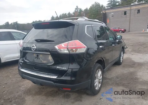 2016 Nissan Rogue Sv z USA, uszkodzony, nr VIN KNMAT2MV2GP708197